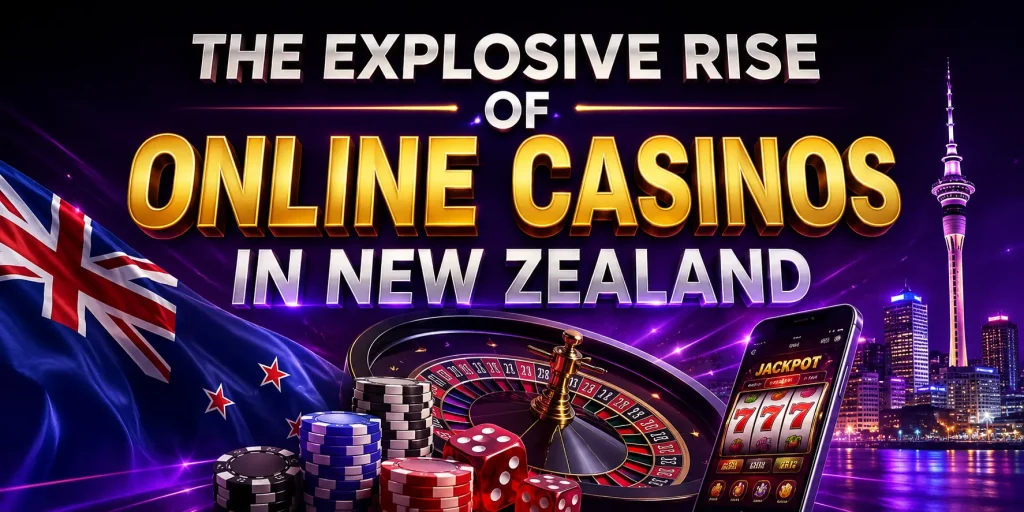 The Explosive Rise Of Online Casinos In New Zealand