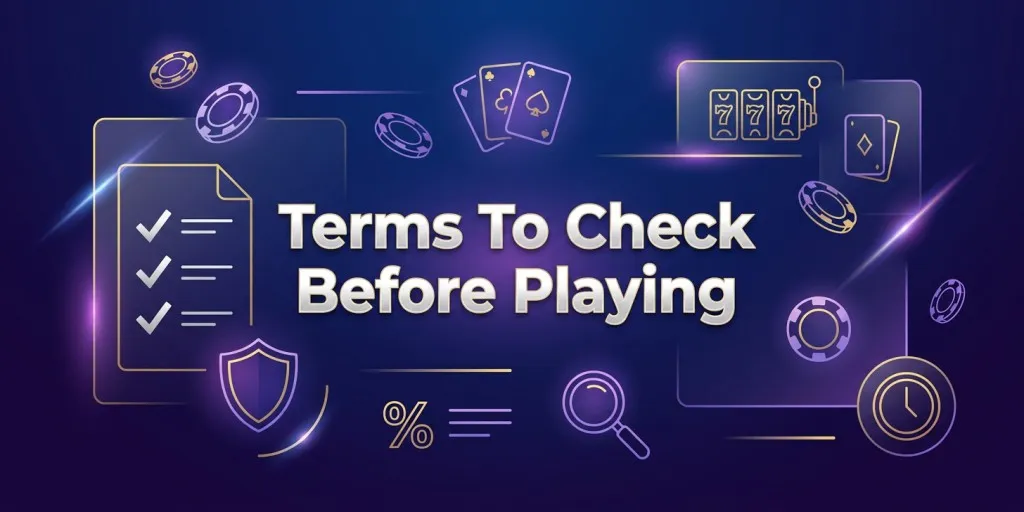 Terms To Check Before Playing