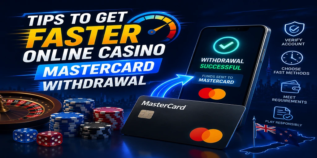 Tips To Get Faster Online Casino Mastercard Withdrawal