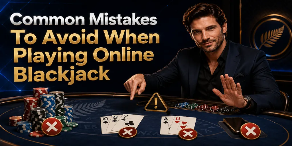 Common Mistakes To Avoid When Playing Online Blackjack