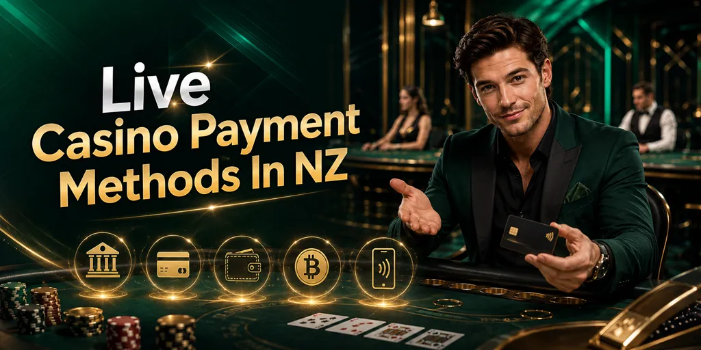 Live Casino Payment Methods In NZ